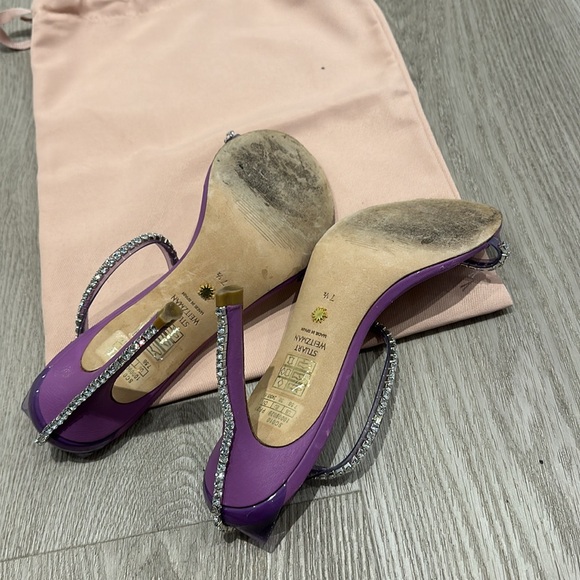 Stuart Weitzman Nudist Glam Sandals - Picture 9 of 9